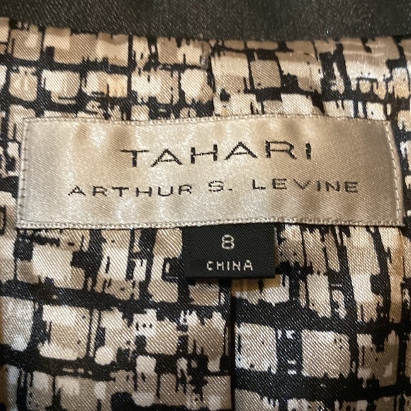 Tahari ASL Charcoal Gray Blazer size 8 - Picture 2 of 5